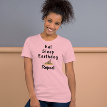 Load image into Gallery viewer, Eat, Sleep, Earthdog, Repeat T-Shirts - Light