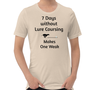 7 Days Without Lure Coursing T-Shirts - Light