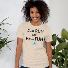 Load image into Gallery viewer, Just Run & Have Fun Dock Diving T-Shirts - Light