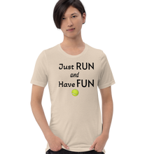 Load image into Gallery viewer, Just Run Tennis Ball T-Shirts - Light