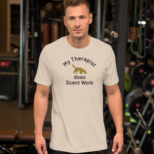Load image into Gallery viewer, My Therapist Does Scent Work T-Shirts