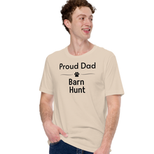 Load image into Gallery viewer, Proud Barn Hunt Dad T-Shirts - Light
