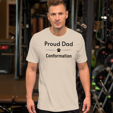 Load image into Gallery viewer, Proud Conformation Dad T-Shirts - Light