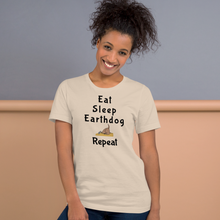 Load image into Gallery viewer, Eat, Sleep, Earthdog, Repeat T-Shirts - Light