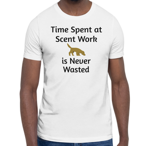 Time Spent at Scent Work T-Shirts - Light