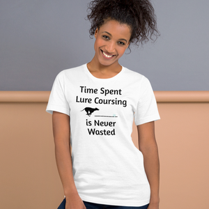 Time Spent Lure Coursing T-Shirts - Light
