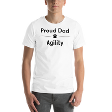 Load image into Gallery viewer, Proud Agility Dad T-Shirts - Light