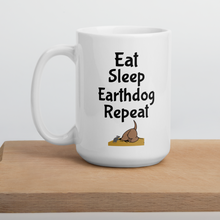 Load image into Gallery viewer, Eat, Sleep, Earthdog, Repeat Mugs