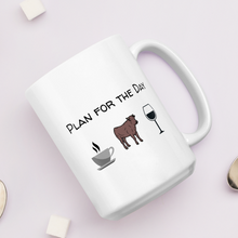 Load image into Gallery viewer, Plan for the Day - Cattle Herding Mugs

