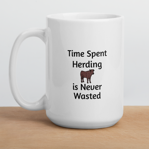Time Spent Cattle Herding Mugs