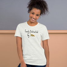 Load image into Gallery viewer, Easily Distracted by Nose/ Scent Work T-Shirts - Light
