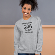 Load image into Gallery viewer, Dog People are Best! Sweatshirts - Light