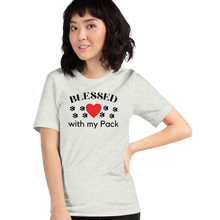 Load image into Gallery viewer, Blessed with my Pack T-Shirts - Light