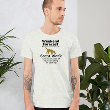 Load image into Gallery viewer, Scent Work Weekend Forecast T-Shirts - Light