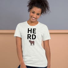 Load image into Gallery viewer, Stacked Herd with Cattle T-Shirts - Light