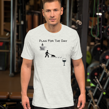 Load image into Gallery viewer, Plan for the Day Tracking T-Shirts - Light