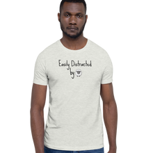Load image into Gallery viewer, Easily Distracted by Sheep Herding T-Shirts - Light