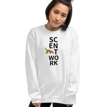 Load image into Gallery viewer, Stacked Scent Work Sweatshirts - Light