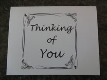 Load image into Gallery viewer, Thinking of You and Tracking Notecards