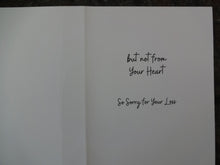 Load image into Gallery viewer, Obedience Sympathy Cards