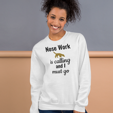 Load image into Gallery viewer, Nose Work is Calling Sweatshirts - Light
