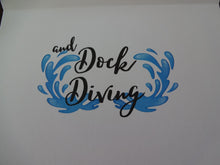 Load image into Gallery viewer, Thinking of You and Dock Diving Notecards