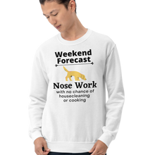 Load image into Gallery viewer, Nose Work Weekend Forecast Sweatshirts - Light