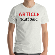 Load image into Gallery viewer, Ruff Article Tracking T-Shirts - Light