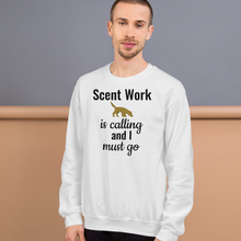 Load image into Gallery viewer, Scent Work is Calling Sweatshirts - Light