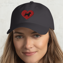 Load image into Gallery viewer, Russell Terrier in Heart Hats