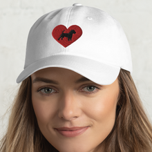 Load image into Gallery viewer, Russell Terrier in Heart Hats