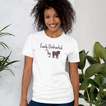 Load image into Gallery viewer, Easily Distracted by Cattle Herding T-Shirt
