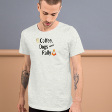 Load image into Gallery viewer, Coffee, Dogs & Rally T-Shirts - Light
