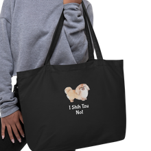 Load image into Gallery viewer, I Shih Tzu Not X-Large Tote/ Shopping Bags