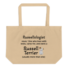 Load image into Gallery viewer, Russellologist (Plural) X-Large Tote/Shopping Bag - Oyster