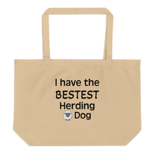 Load image into Gallery viewer, Bestest Sheep Herding Dog X-Large Tote/Shopping Bag