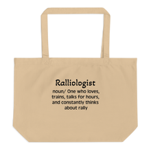 Load image into Gallery viewer, Rally "Ralliologist" Tote/Shopping Bags
