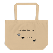 Load image into Gallery viewer, Plan for the Day - Lure Coursing X-Large Tote/ Shopping Bags