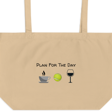 Load image into Gallery viewer, Plan for the Day - Flyball/ Tennis Ball X-Large Tote/ Shopping Bags