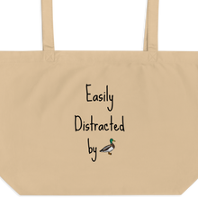 Load image into Gallery viewer, Easily Distracted by Duck Herding X-Large Tote/ Shopping Bags