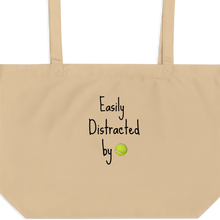 Load image into Gallery viewer, Easily Distracted by Flyball/ Tennis Balls X-Large Tote/ Shopping Bags