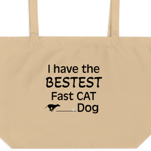 Load image into Gallery viewer, Bestest Fast CAT Dog X-Large Tote/ Shopping Bags