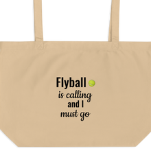 Load image into Gallery viewer, Flyball is Calling X-Large Tote/ Shopping Bags