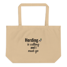 Load image into Gallery viewer, Duck Herding is Calling X-Large Tote/ Shopping Bags
