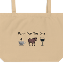 Load image into Gallery viewer, Plan for the Day Cattle Herding Tote/ Shopping Bags
