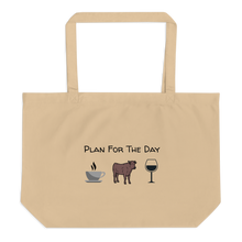 Load image into Gallery viewer, Plan for the Day Cattle Herding Tote/ Shopping Bags
