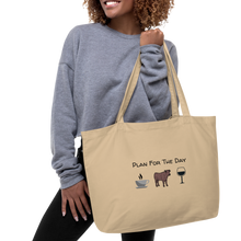 Load image into Gallery viewer, Cattle Herding Plan for the Day Tote/ Shopping Bags
