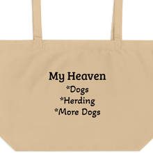 Load image into Gallery viewer, My Heaven Herding X-Large Tote/ Shopping Bags