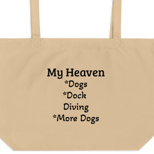 Load image into Gallery viewer, My Heaven Dock Diving X-Large Tote/ Shopping Bags