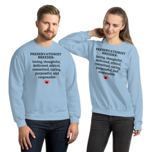 Load image into Gallery viewer, Preservationist Breeder Conformation Sweatshirts - Light
